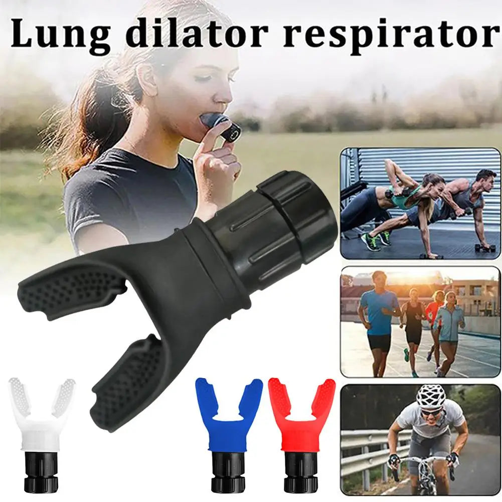 Adjustable Resistance Breathing Trainer for Lung Capacity