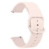 A light pink silicone watch strap for Huawei and Honor watches shown from the side.