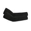 Black unisex cooling arm sleeves designed for UV protection