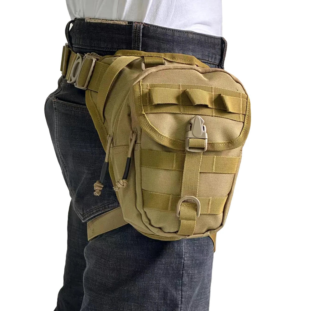 Camo Tactical Waist Pack with Adjustable Strap