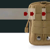 Multi-Layer Water-Resistant Waist Pack for Travel & Outdoor Activities