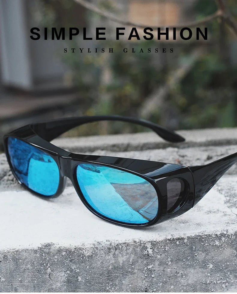 Polarized Fit-Over Sunglasses for Driving & Outdoor Sports