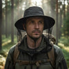 Mosquito Net Sun Hat with Wide Brim and Adjustable Chin Strap