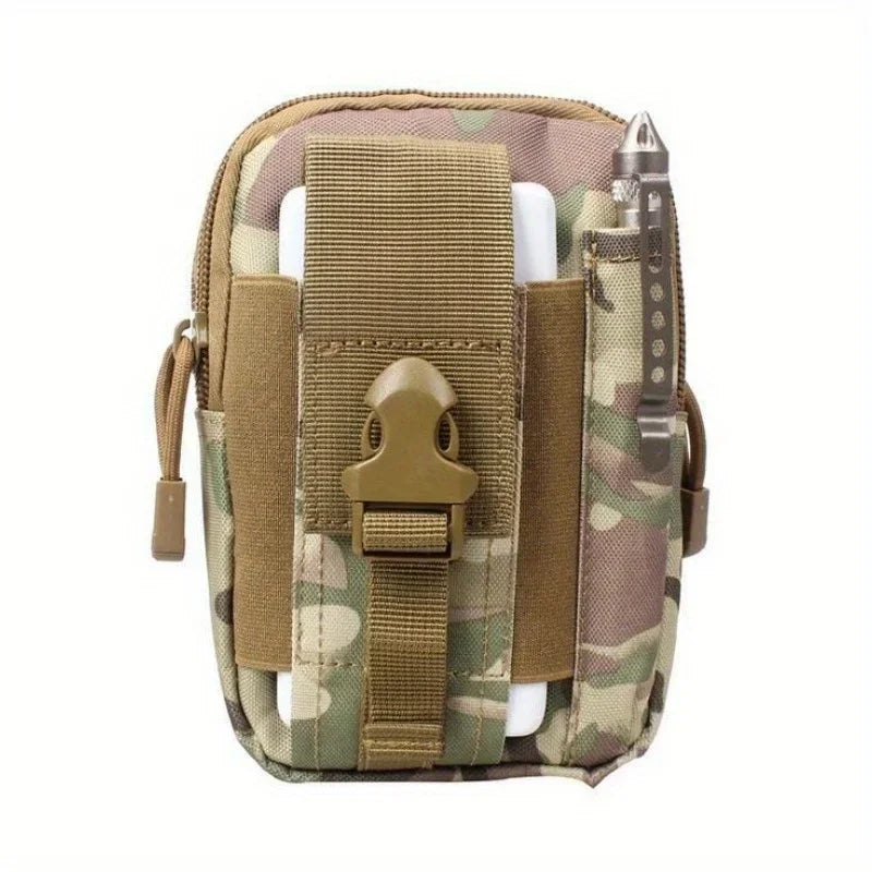Multi-Layer Water-Resistant Waist Pack for Travel & Outdoor Activities