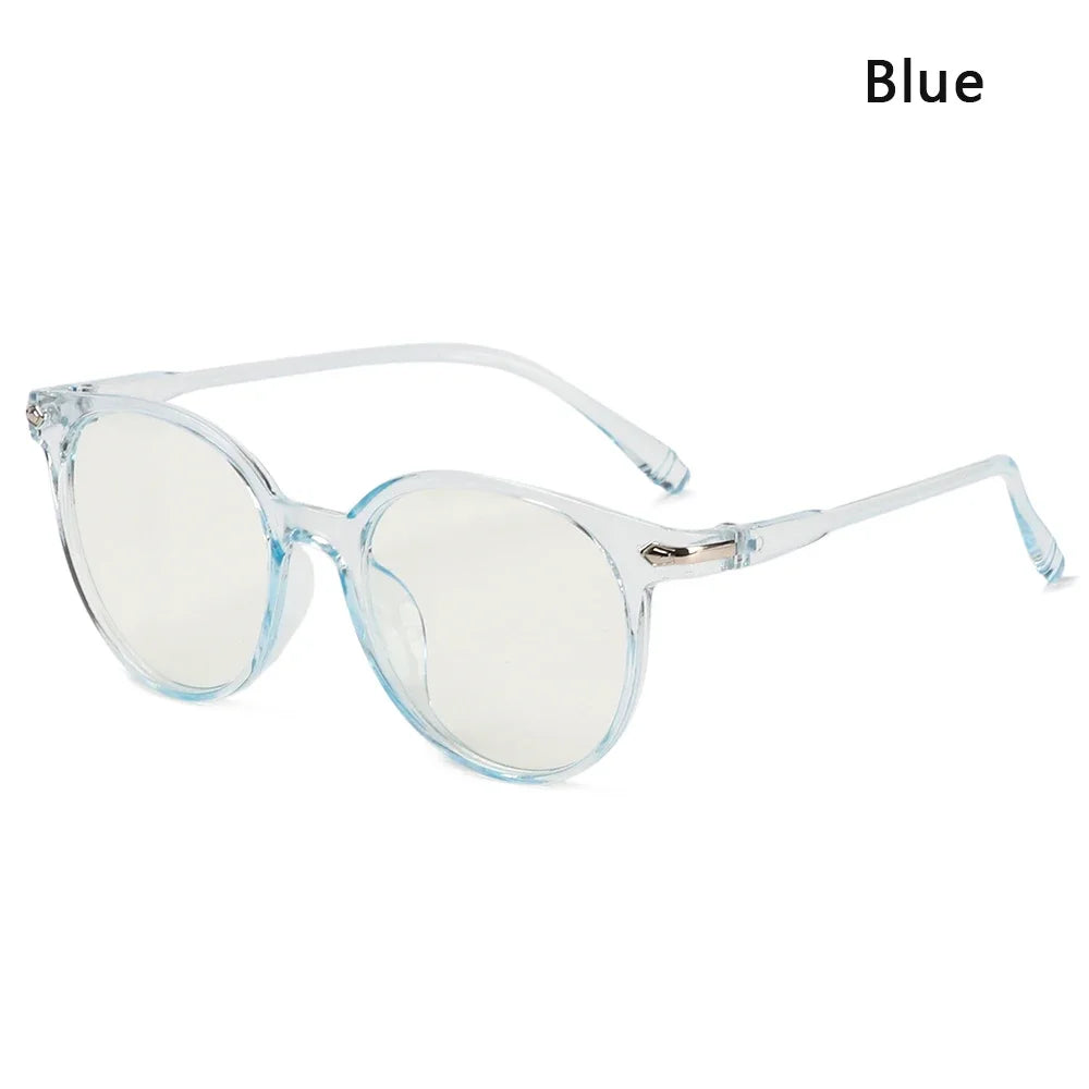 Vintage Cat-Eye Eyeglass Frames with Faceted Crystal Details