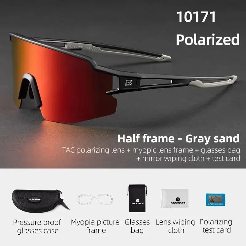 Polarized Cycling Sunglasses with UV400 Protection