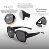 Wrap-Around Sunglasses with UV400 Protection for Men and Women