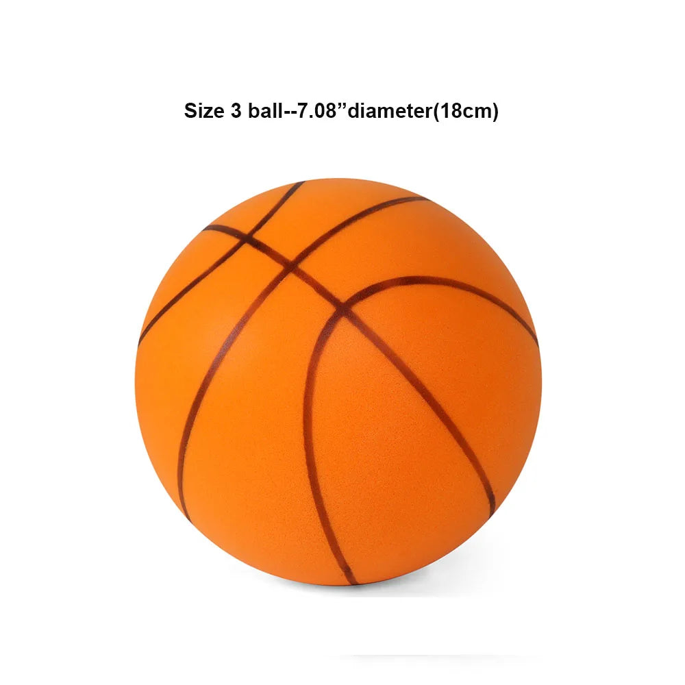 Quiet Foam Training Basketball for Indoor Use