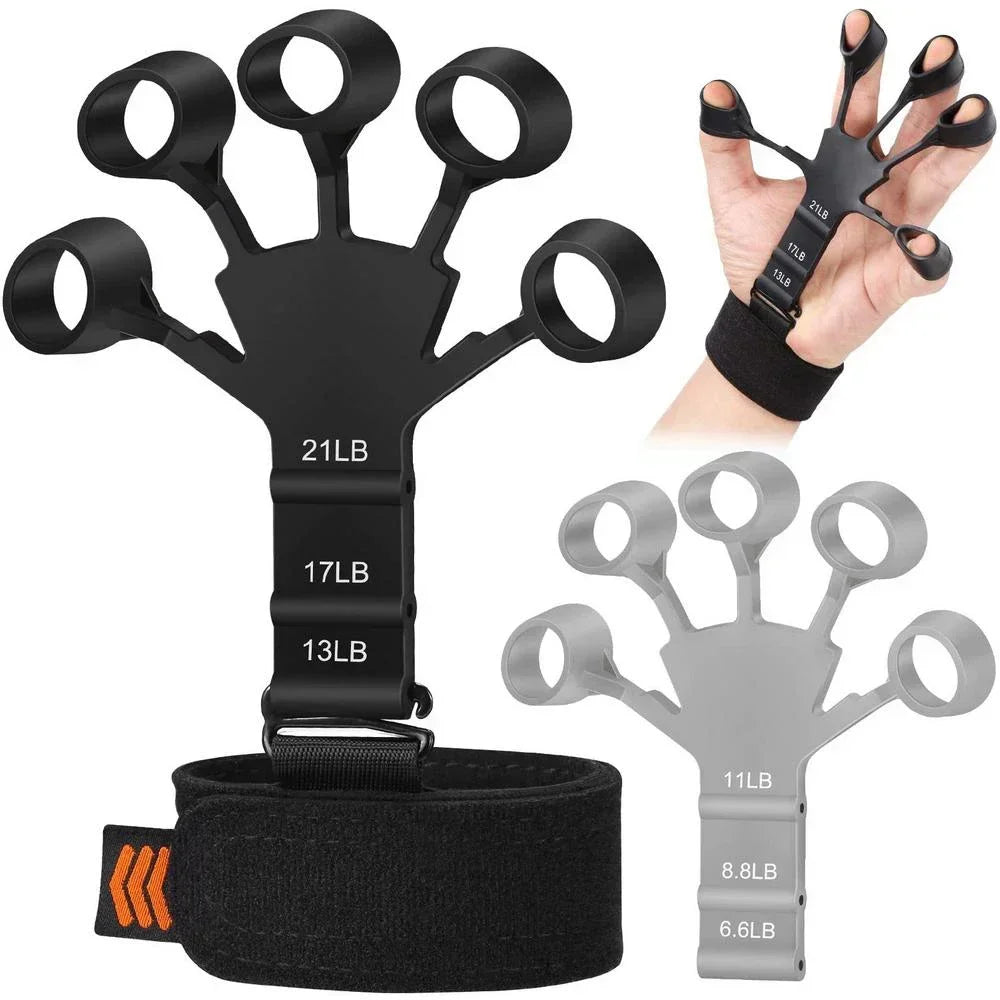 Silicone Finger Exerciser for Hand Strength & Recovery
