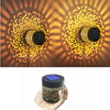 Solar Peony Mandala Projector Light for Outdoor Walls