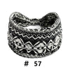 Black and white patterned boho polka dot knotted headband