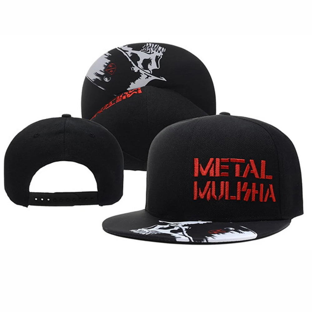 Embroidered Snapback Baseball Cap