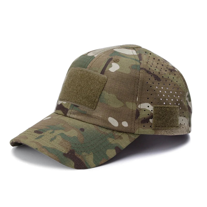 Tactical Camouflage Baseball Cap for Outdoor Adventures
