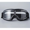 Vintage Leather Motorcycle Goggles