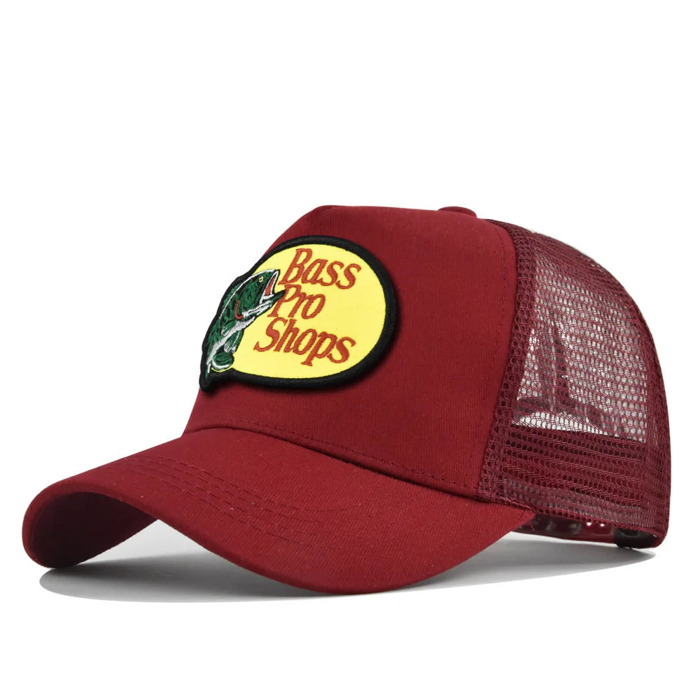 Breathable Mesh Baseball Cap with Adjustable Strap