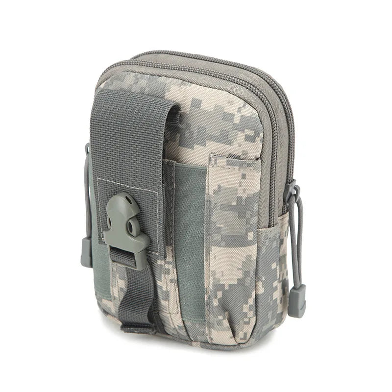 Compact MOLLE Waist Pack for Outdoor Activities