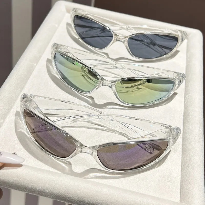Y2K Style Unisex Sunglasses with UV400 Protection