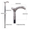 Plum Blossom Decorative Walking Cane with T-Handle