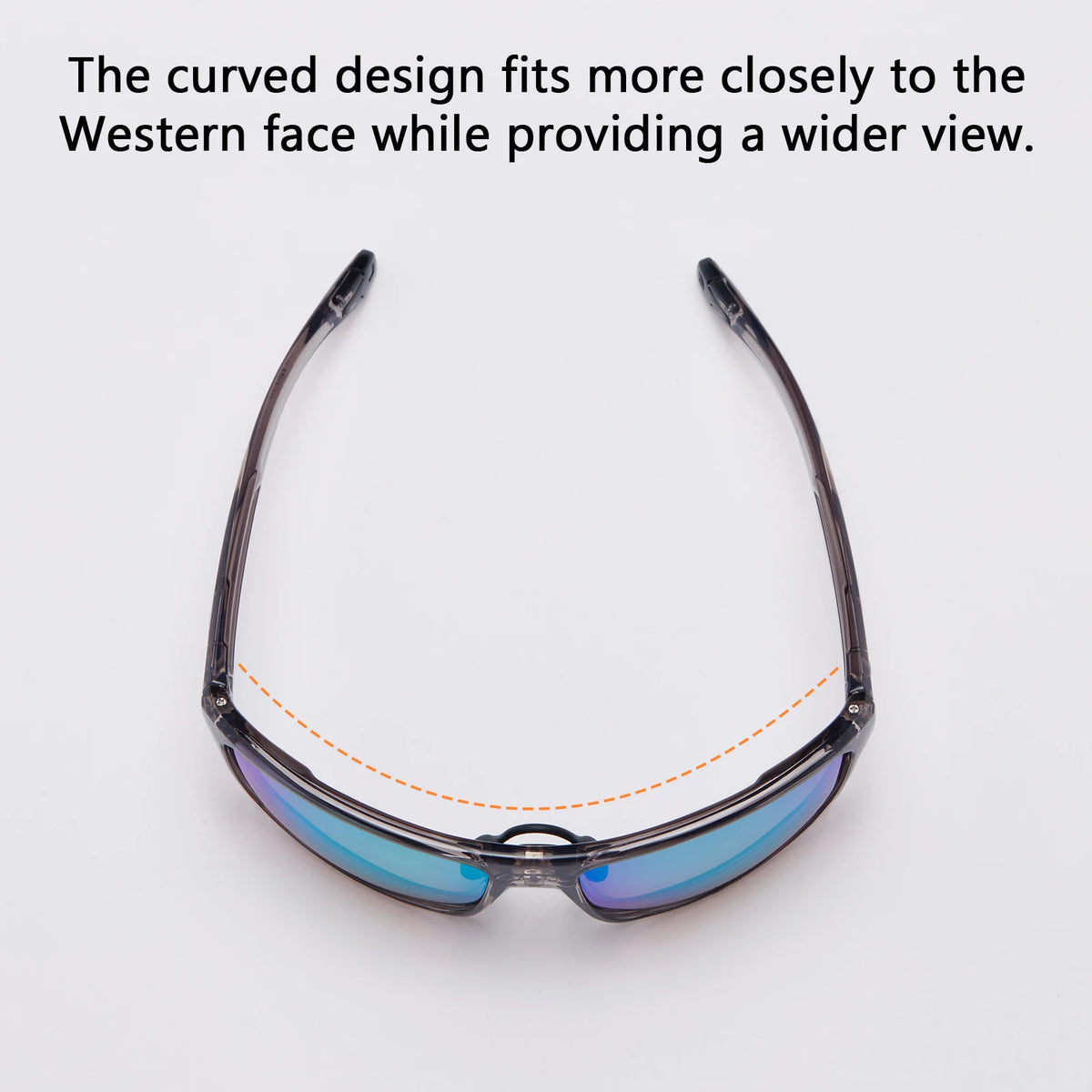 Polarized Sports Sunglasses for Fishing, Driving & Outdoor Activities