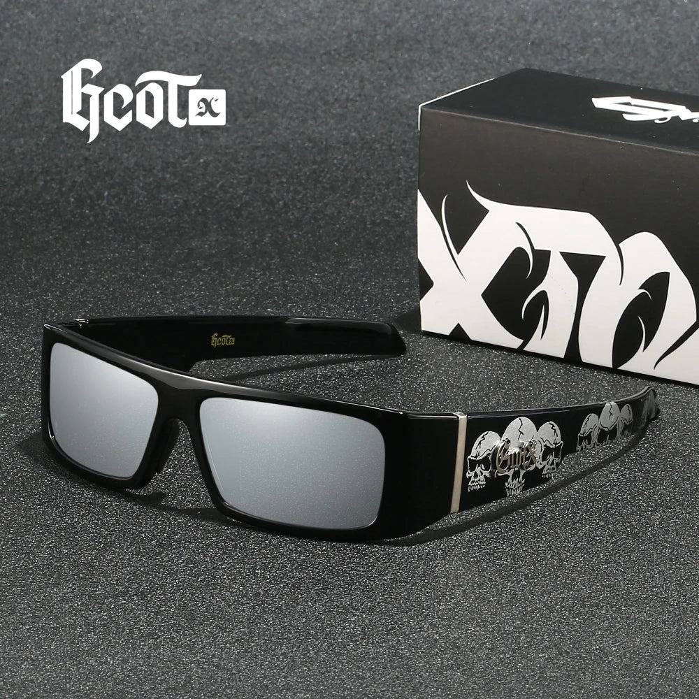 Polarized Rectangle Sunglasses for Men and Women