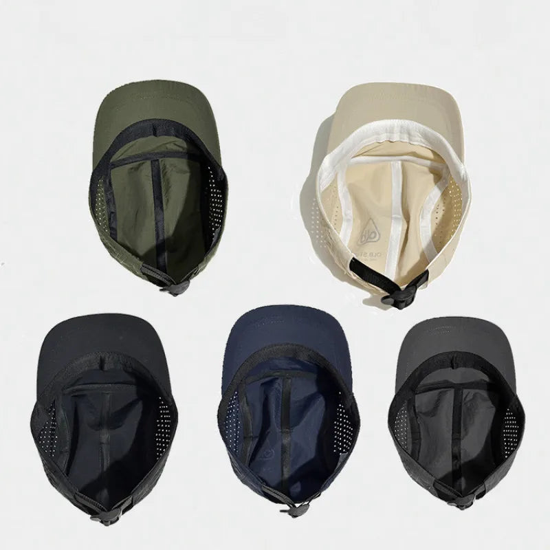 Lightweight Quick-Dry Mesh Baseball Cap with UV Protection