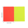 Professional Soccer Referee Red & Yellow Cards Set