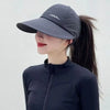 Foldable Wide Brim Sun Hat with Adjustable Strap