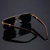 Rimless Rectangle Sunglasses for Men and Women
