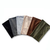 A collection of extra wide boho headbands in various muted colors including black, gray, blue, beige, and brown.
