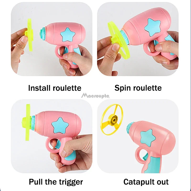 Interactive Cat Disc Launcher Toy