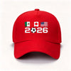 North America Flag Adjustable Baseball Cap
