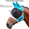 Breathable Horse Fly Mask with Adjustable Mesh