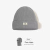 2-in-1 Knitted Balaclava Face Mask with Windproof Winter Protection