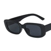 Retro Rectangle Sunglasses with UV400 Protection