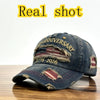 Patriotic Ripped Baseball Cap – 250th Anniversary of American Independence