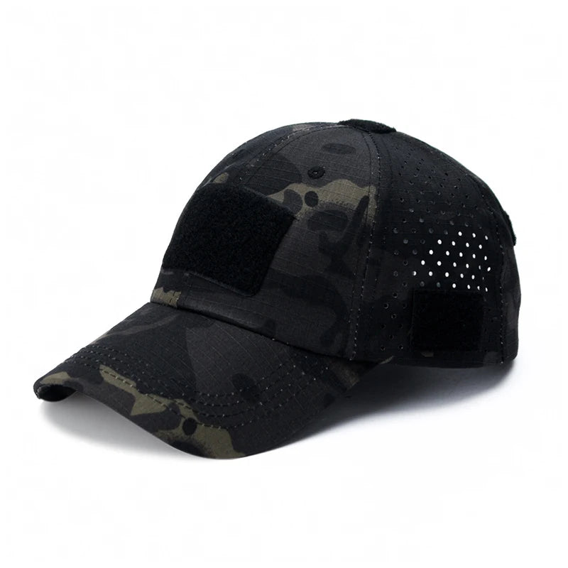 Tactical Camouflage Baseball Cap for Outdoor Adventures