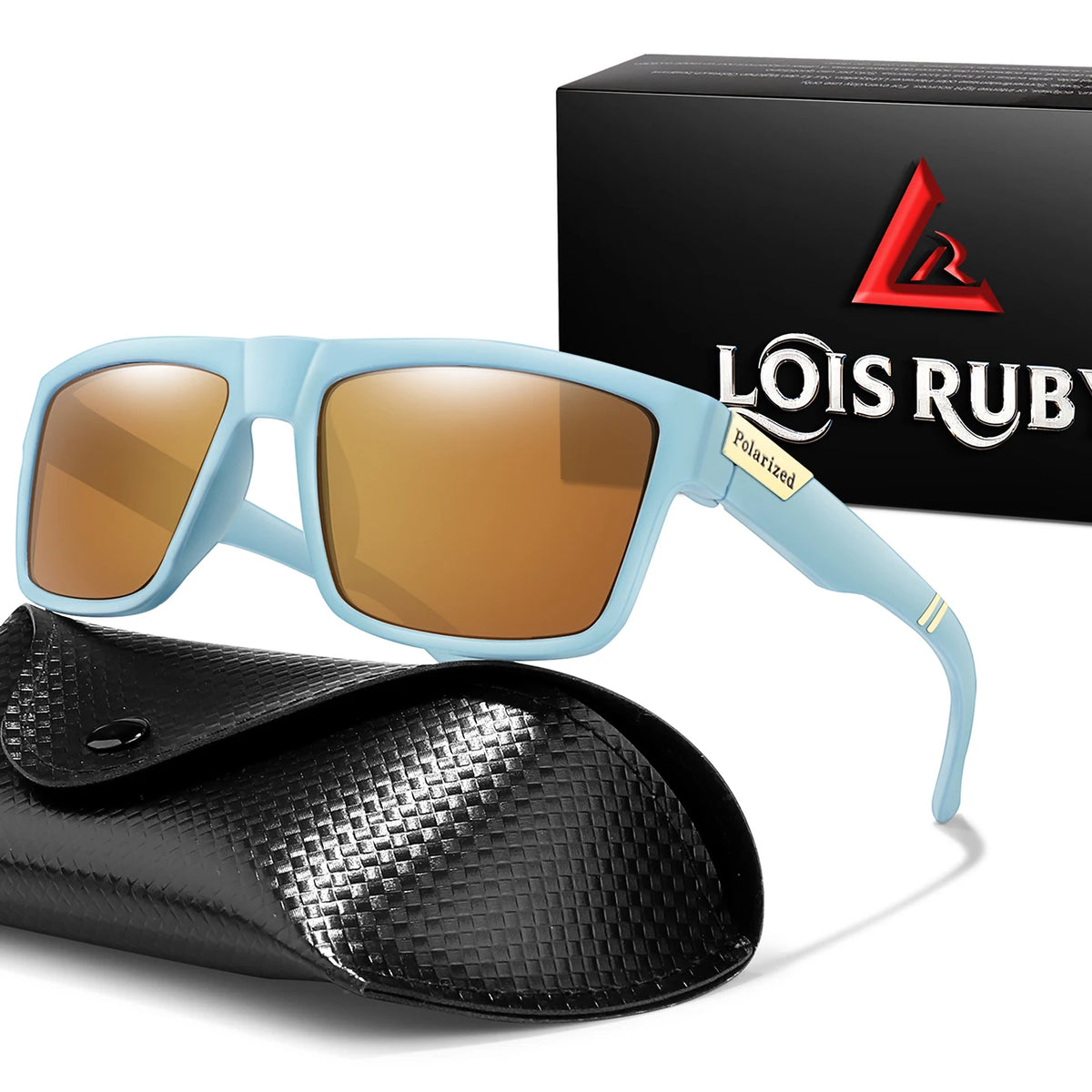 Polarized Square Sunglasses for Cycling and Outdoor Sports