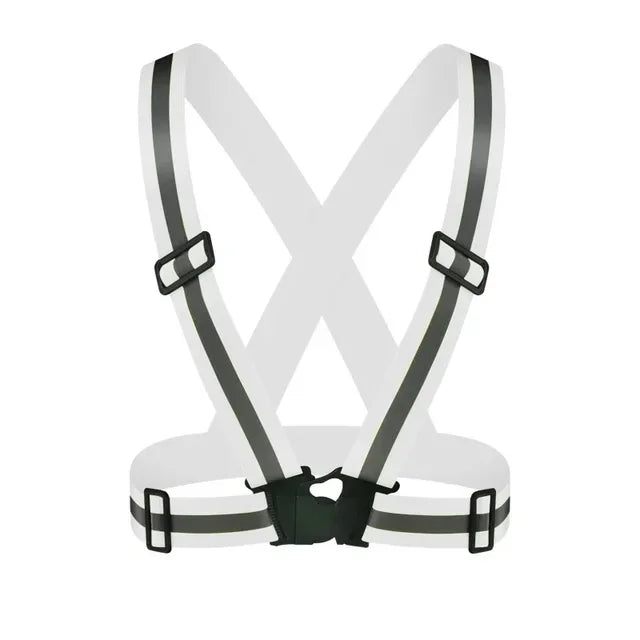 High-Visibility Reflective Safety Vest for Running, Cycling & Outdoor Work