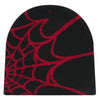 Y2K Spider Web Knit Beanie for Men and Women