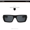 Black/Black Silver sunglasses displayed on a white background.