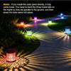 Solar Peony Mandala Projector Light for Outdoor Walls
