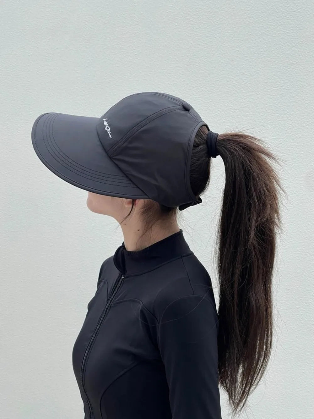 Foldable Wide Brim Sun Hat with Adjustable Strap