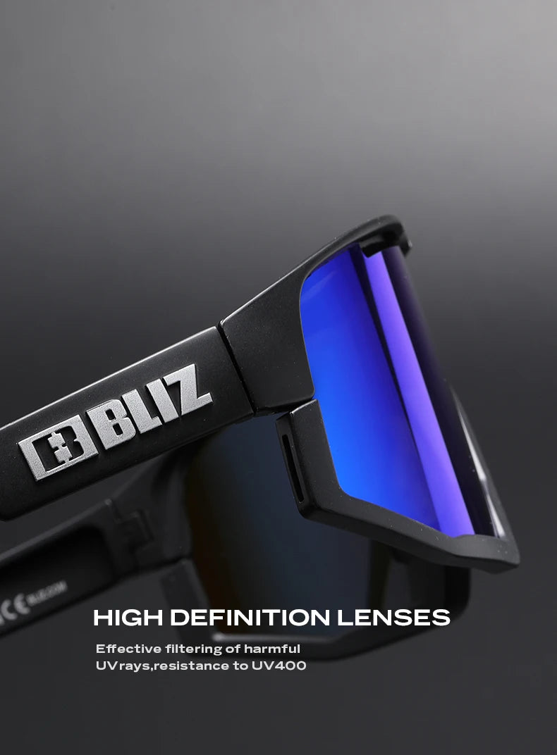 Fusion UV400 Cycling Sunglasses with 3 Interchangeable Lenses