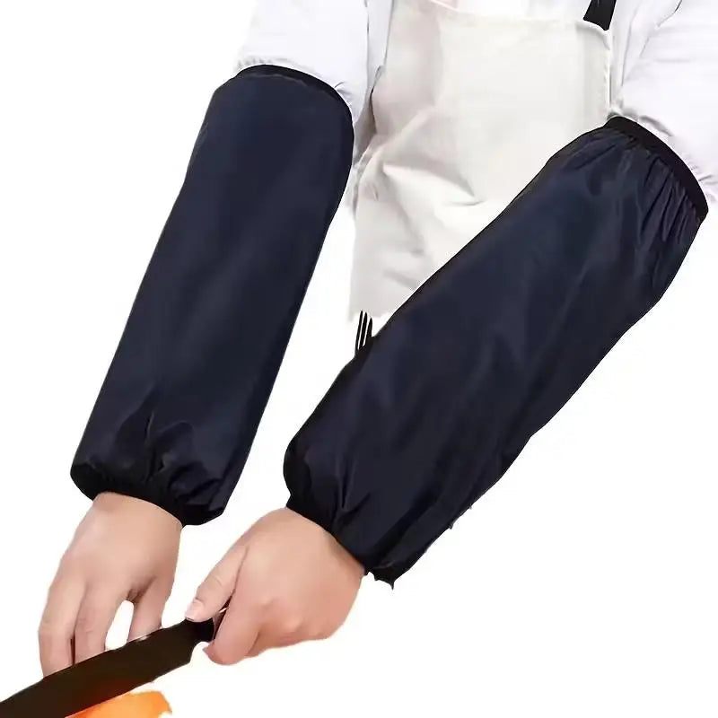 Waterproof Arm Sleeves (Pair) – Oil & Stain Resistant for Work and Daily Use