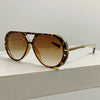 Vintage Pilot Sunglasses with Gradient Lenses