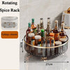 360° Rotating Acrylic Turntable Organizer for Spices, Condiments & More