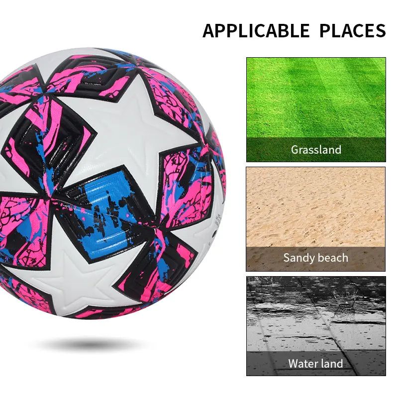 Premium Seamless PU Soccer Ball for Training & Match Play