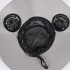 Solar-Powered Cooling Fan Hat with UV Protection