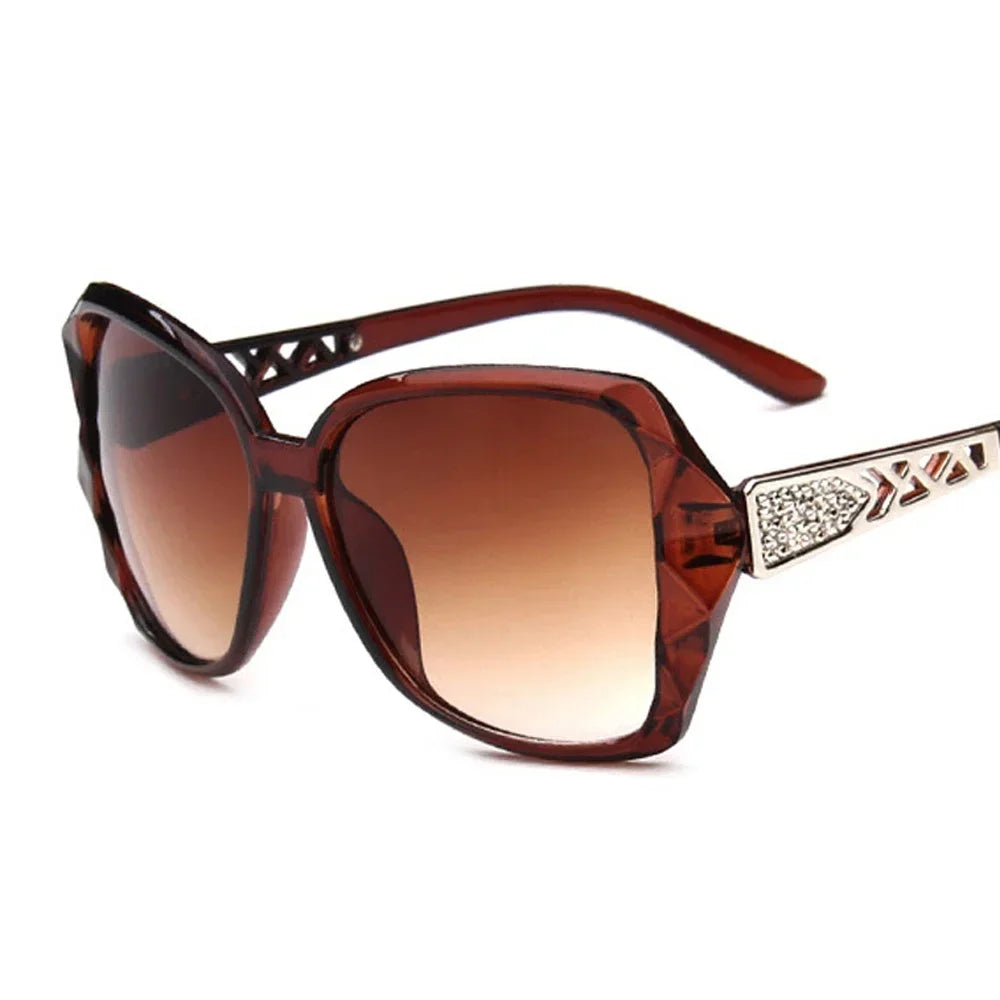 Purple Square Sunglasses with UV400 Protection