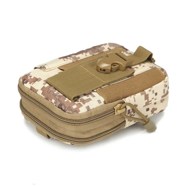 Compact MOLLE Waist Pack for Outdoor Activities